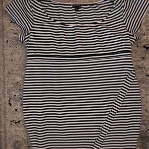 Torrid Striped Bodycon Mini Dress